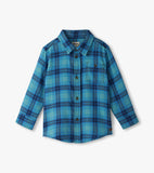 Boys Plaid Button Down Shirt