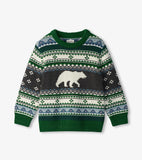 Hatley Polar Bear Knit Crew Neck Sweater