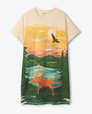 Little Blue House Beside Still Water Women’s Sleepshirt