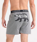 Little Blue House Bear Bum Men's Boxer Short