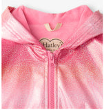 Hatley Summer Stripes Zip Up Rain Jacket