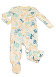 Silkberry Baby Bamboo Footed Sleeper with Zipper