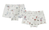 Nest Designs Bamboo Girls Boy Short Underwear (2 Pack)