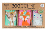 Zoocchini Organic Cotton 3 Piece Potty Training Pants
