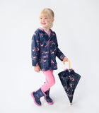 Hatley Pegasus Constellations Colour Changing Button-Up Rain Jacket