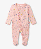 Hatley Springtime Ruffle Bum Bamboo Coverall