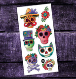 Pico Halloween Temporary Tattoos For Kids