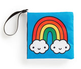 Raincoast Rainbow World Crinkle Fabric Stroller Book