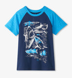 Hatley Sharks Raglan Tee