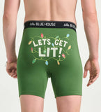 Little Blue House Get Lit Men's Boxer Brief