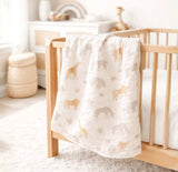 Baby Bliss Bamboo Muslin Swaddle Blanket