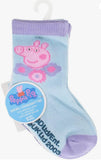 Gertex Peppa Pig, 3 Pack Infant Crew Socks | 12-24 Months