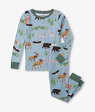 Little Blue House Northern Wilderness Kids Pajama Set