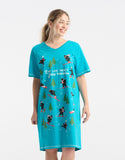 Little Blue House Snow Tomorrow Women’s Sleepshirt