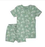 Coccoli Boys Short Sleeve Cotton-Modal Pyjama Set