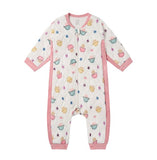 Nest Designs Bamboo Cotton Jersey Long Long Sleeves Quilted Romper