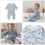 Nest Designs Organic Cotton Long Sleeve Rompers