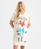 Little Blue House Fox For Sake Women's Sleepshirt