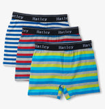 Hatley Stripes Boys Boxer Briefs 3 Pack