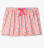 Little Blue House Women's Elephantastic Pajama Shorts In A Bag