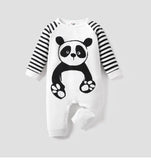 PatPat Panda Full Sleeves Romper