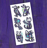 Pico Halloween Temporary Tattoos For Kids