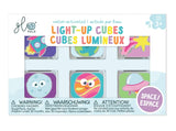 Glo Pals Light-Up Cubes 6 Pieces