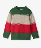 Hatley Boys Holiday Combo Crew Neck Sweater