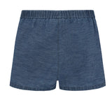 MinyMo Baby Girls Chambray Shorts