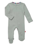 Magnetic Me Pointelle Footies Seagrass