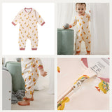 Nest Designs Organic Cotton Long Sleeve Rompers