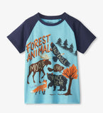 Hatley Forest Animals Raglan Tee