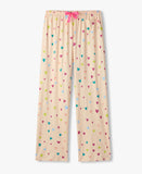 Little Blue House Women's Jelly Bean Hearts Pajama Pants In A Bag