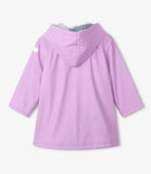 Hatley Lilac Button-Up Splash Rain Jacket