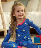 Hatley Girls Unicorn Glow Pajama Set