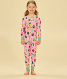 Little Blue House Owl Girls Pajama Set