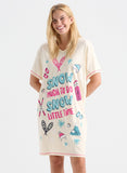 Little Blue House Snow much to do Women’s Sleepshirt