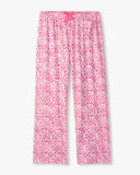 Little Blue House Women's Pink Lotus Mandala Pajama Pants In A Bag