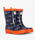 Hatley Shark Shiny Rain Boots