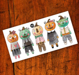 Pico Halloween Temporary Tattoos For Kids