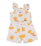 Silkberry Bamboo Sleeveless Ruffle Romper