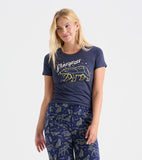 Little Blue House Women's Tee Pajama