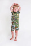 Posh Peanut Posh Safari Basic Short Sleeve & Short Length Pajama