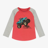 Monster Truck LS Raglan Tee