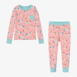 Hatley Folksy Unicorn bamboo Pajama set