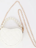 Sparkle Sisters Quilted Heart Purse
