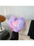 PatPat Heart-Shaped Plush Crossbody Bag