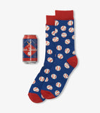 Little Blue House Beer Can Socks