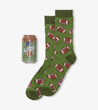 Little Blue House Beer Can Socks