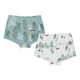 Nest Designs Bamboo Girls Boy Short Underwear (2 Pack)